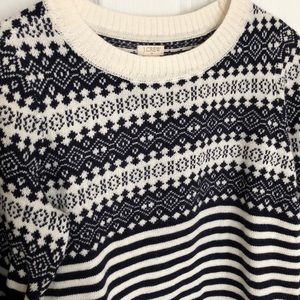Fair isle sweater